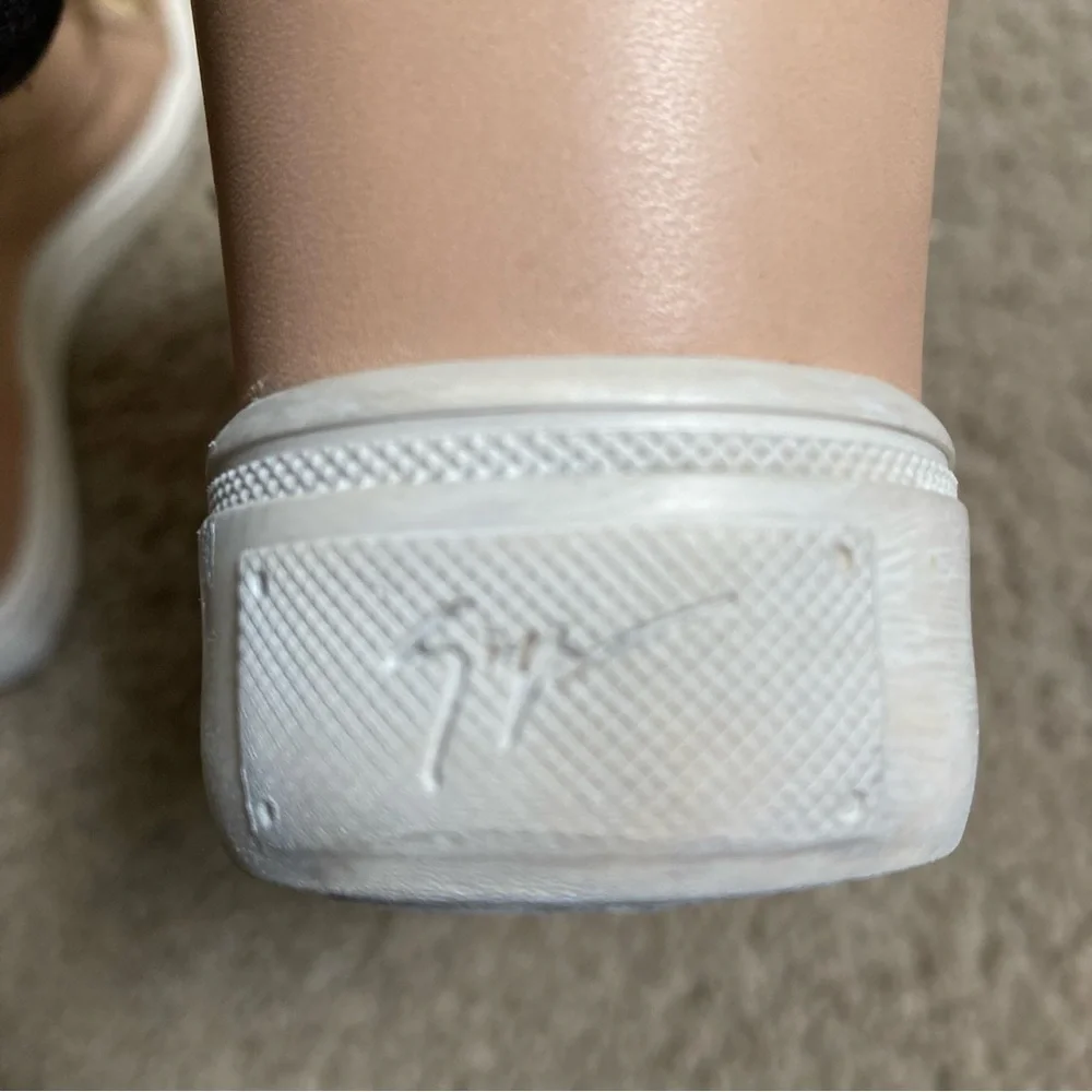 Giuseppe Zanotti Lorenz Zip Front Platform Wedge Sneaker - Picture 13 of 13